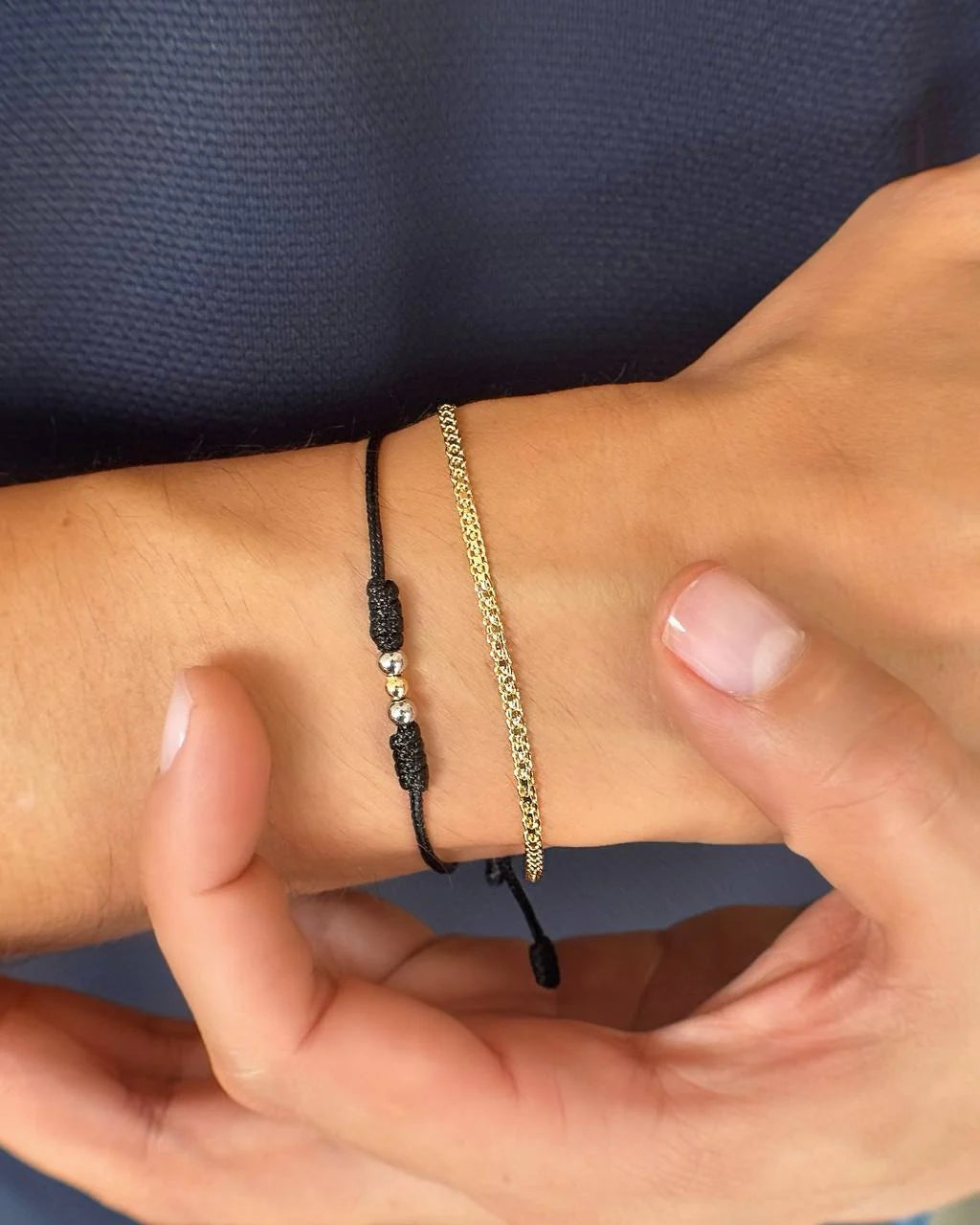 PULSERA TEJIDO CHINO 2MM 19CM ID: 4393