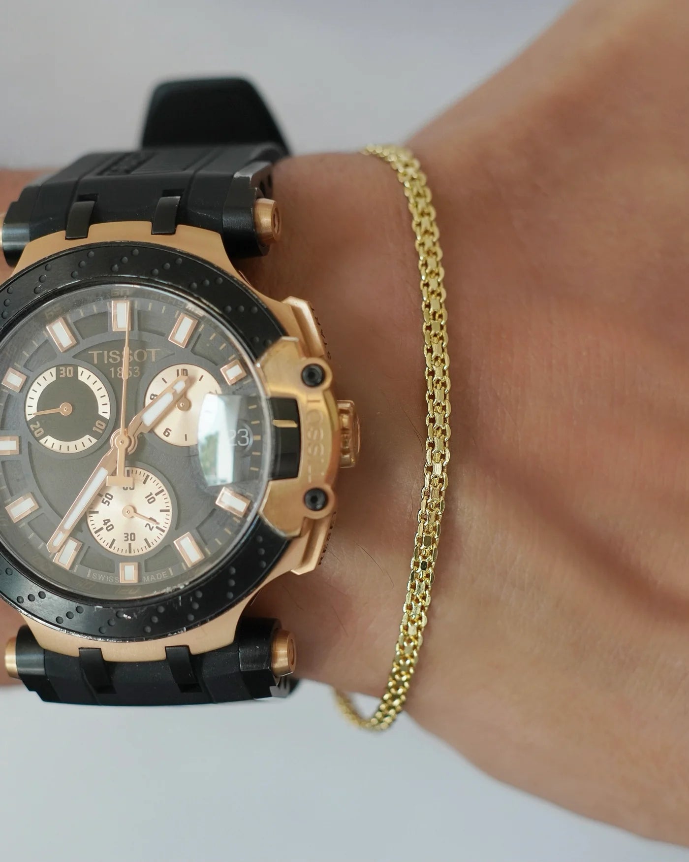 PULSERA TEJIDO CHINO 3MM 19CM ID: 4715