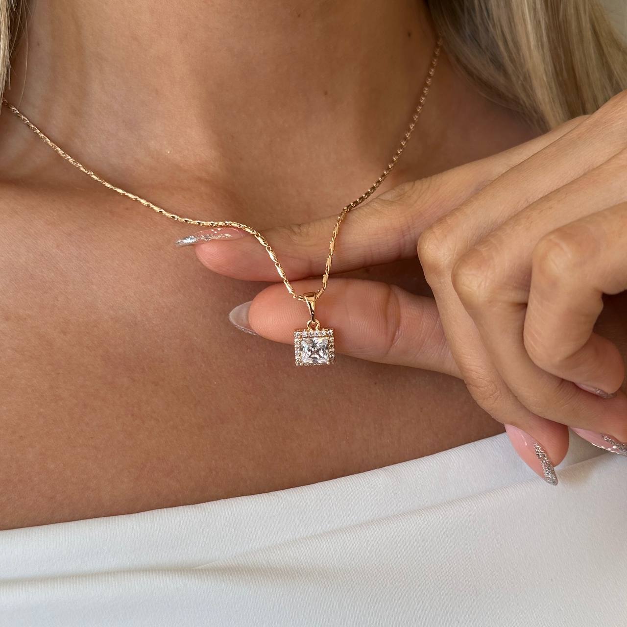 DIJE ROSE GLAMOUR CRISTAL ID: 3783