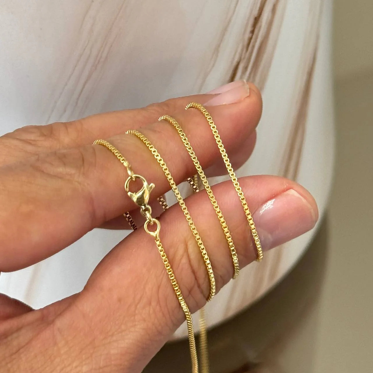 CADENA VENECIANA 1.5MM 60CM ID: 4098