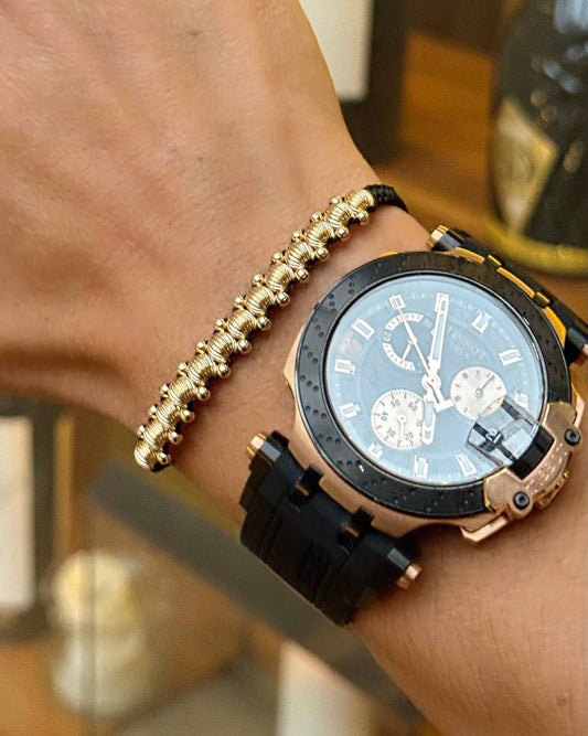 BRAZALETE TEJIDO RADIANTE DIAMANTADO B5MM ID: 4237