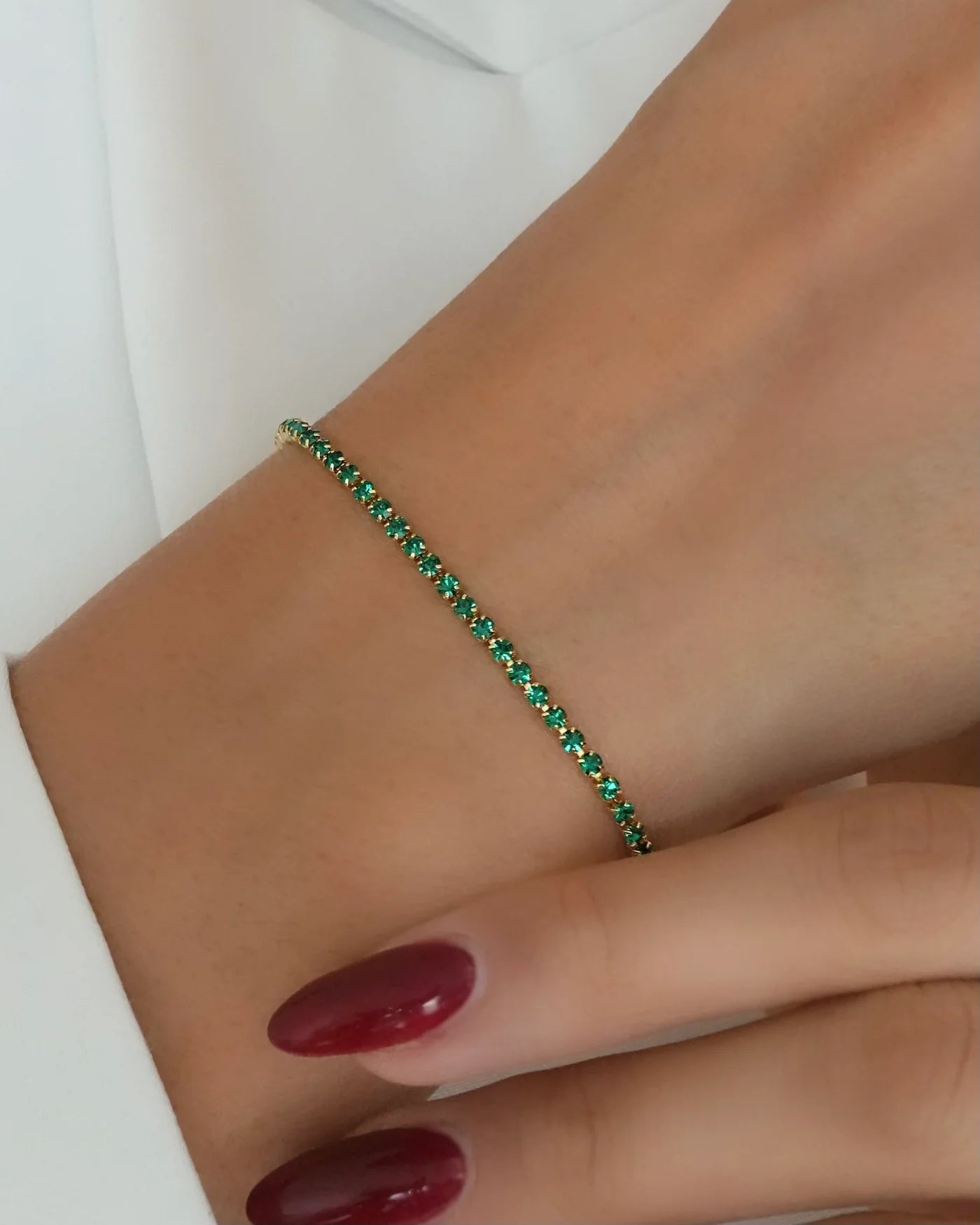 PULSERA TENIS 3MM 17CM + 2CM ID: 4347