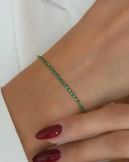 PULSERA TENIS 3MM 17CM + 2CM ID: 4347