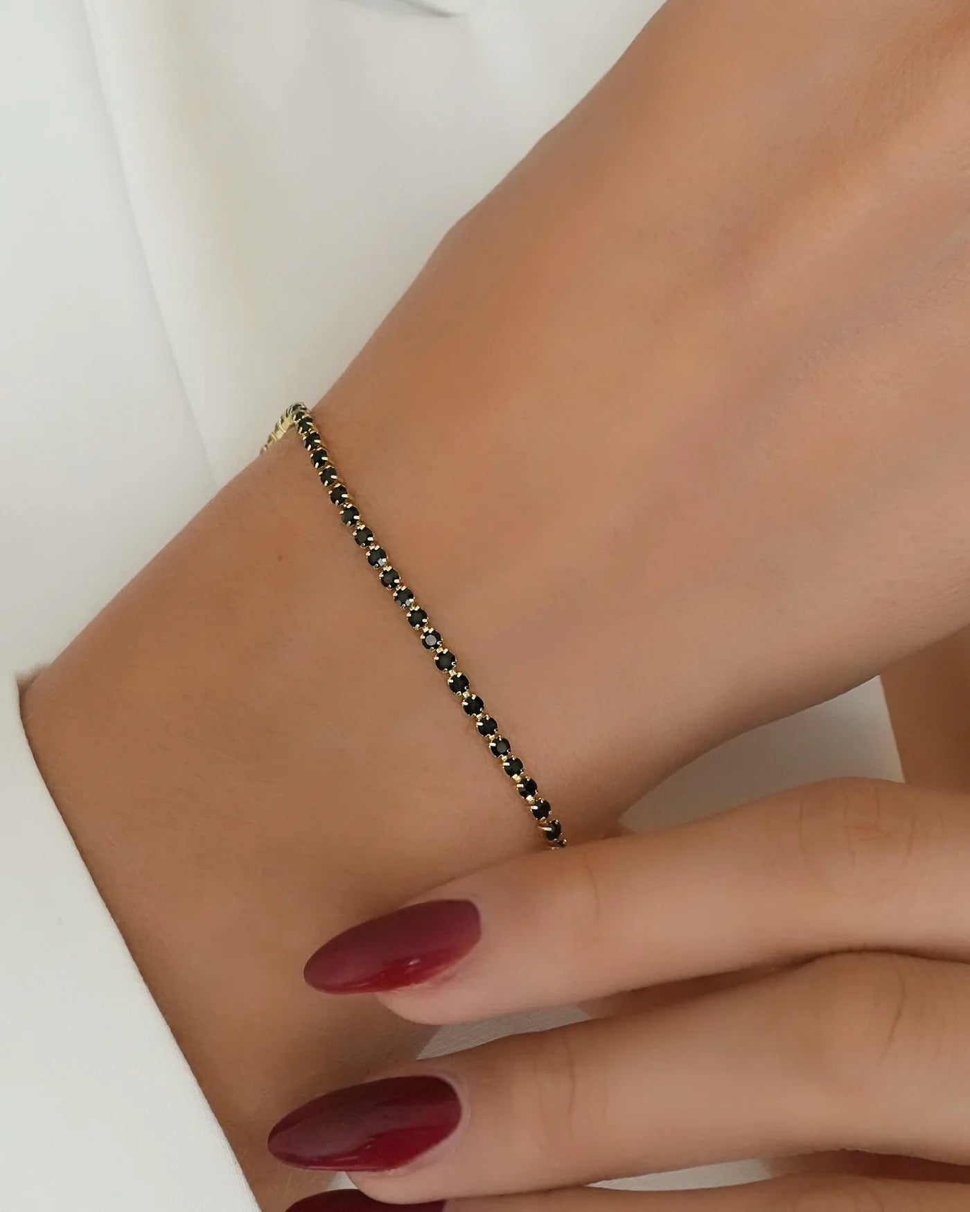 PULSERA TENIS 3MM 17CM + 2CM ID: 4347