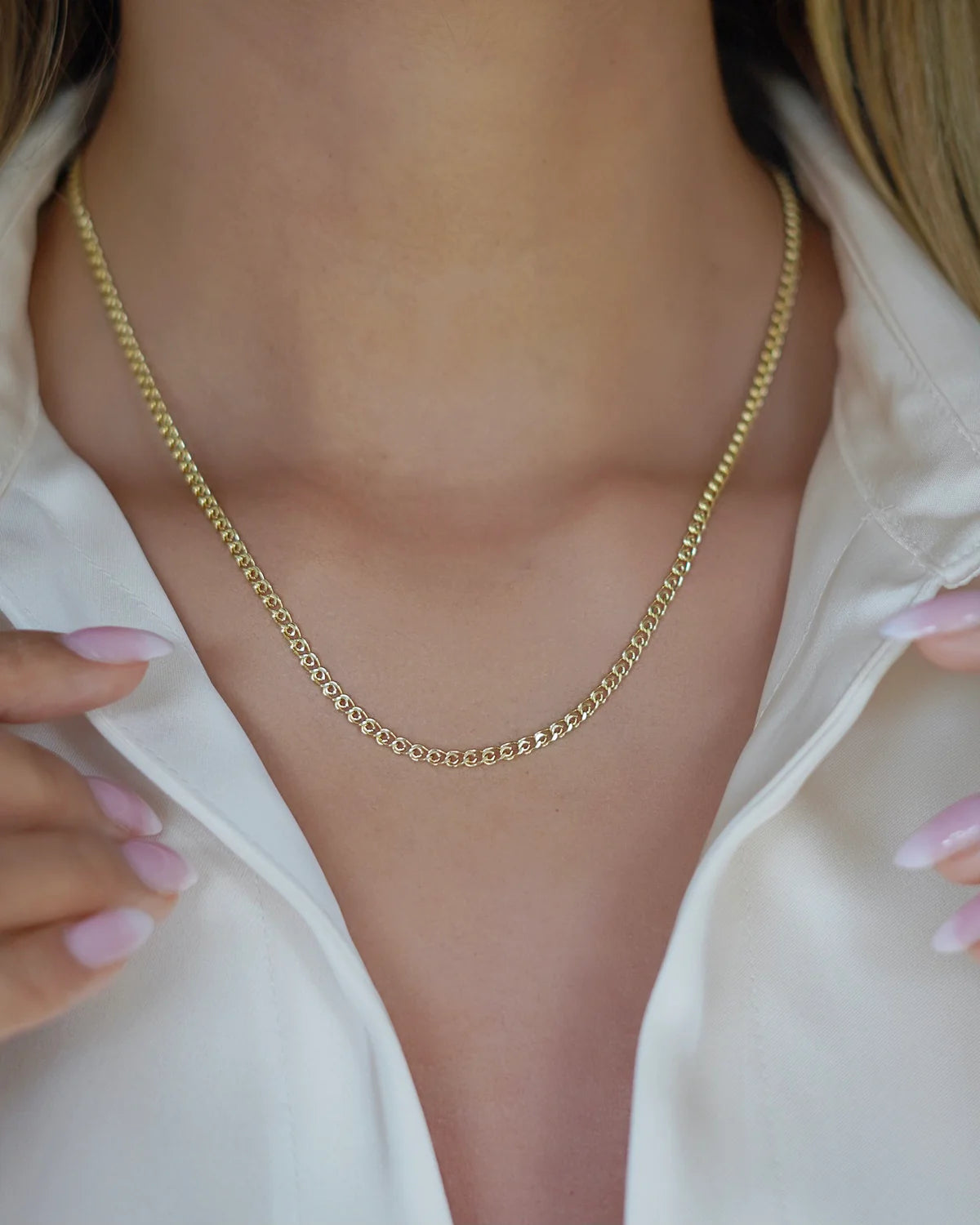 CADENA ITATIANA OJO DE PERDIZ 45CM ID: 4533