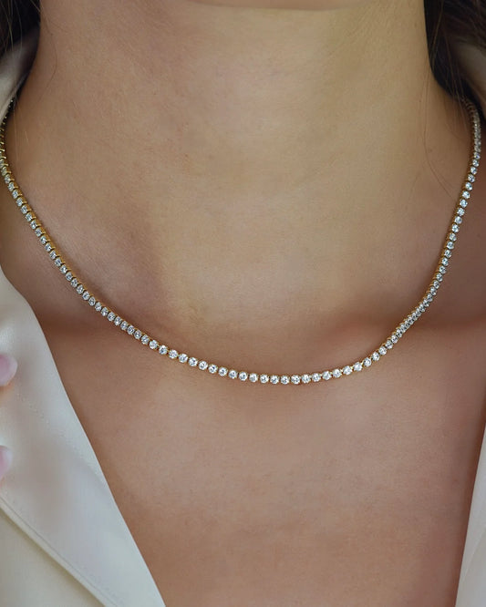 CADENA TENIS CRISTAL 40CM ID: 4538