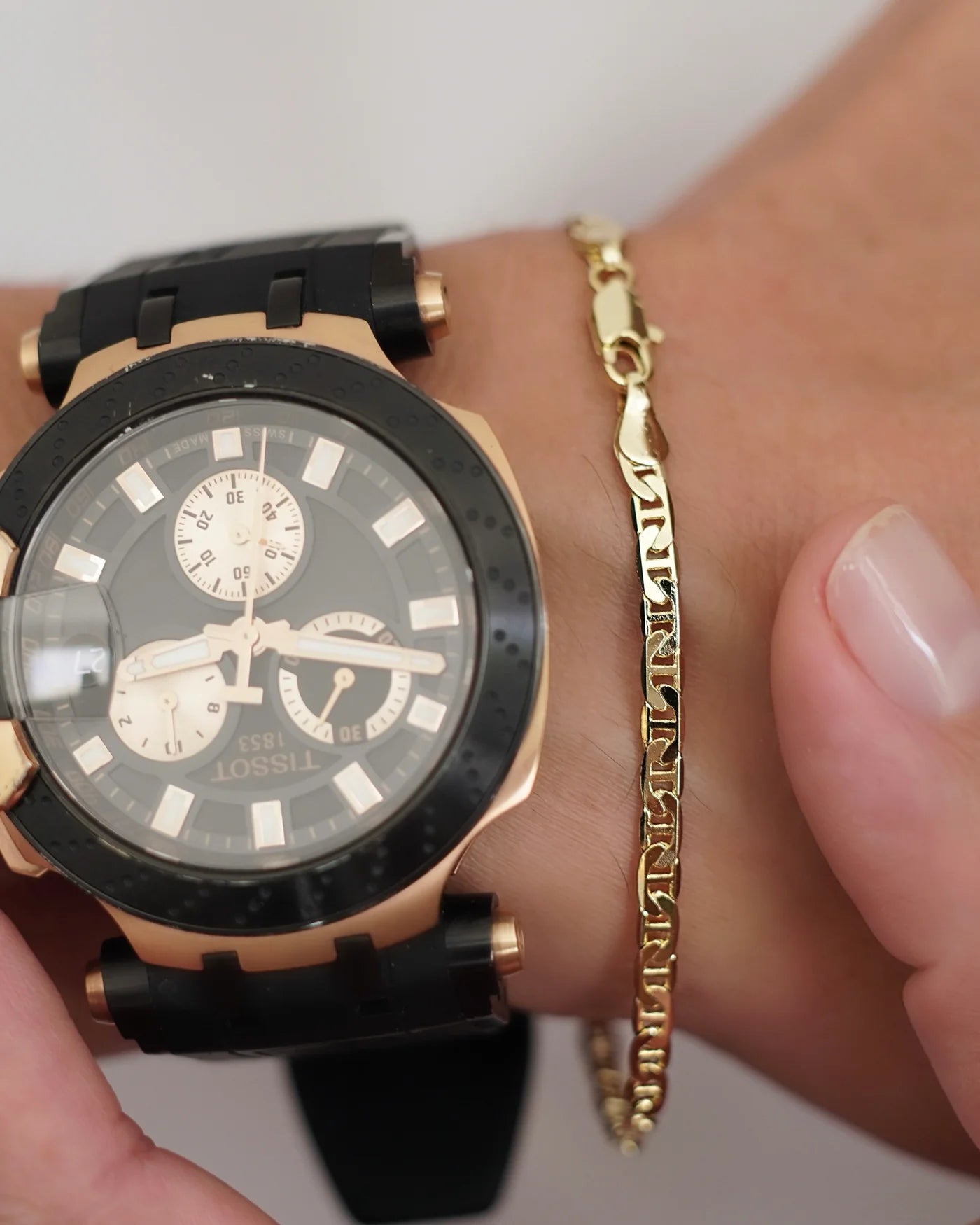 PULSERA ESCALERA 4MM 17CM ID: 4747