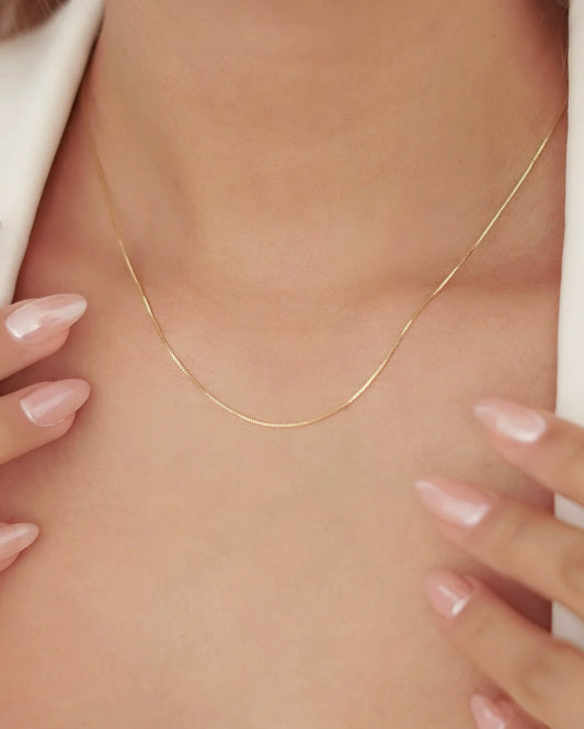 CADENA VENECIANA 40CM 0.5MM ID: 4822