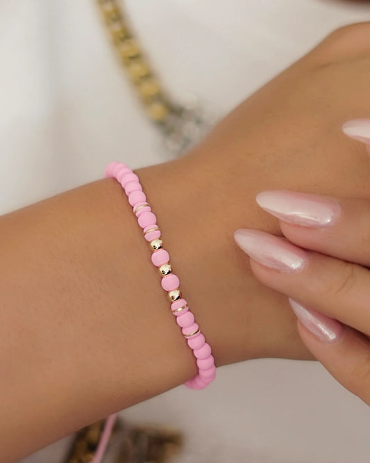 BRAZALETE PINK NEOPRENO 4MM ID: 4847