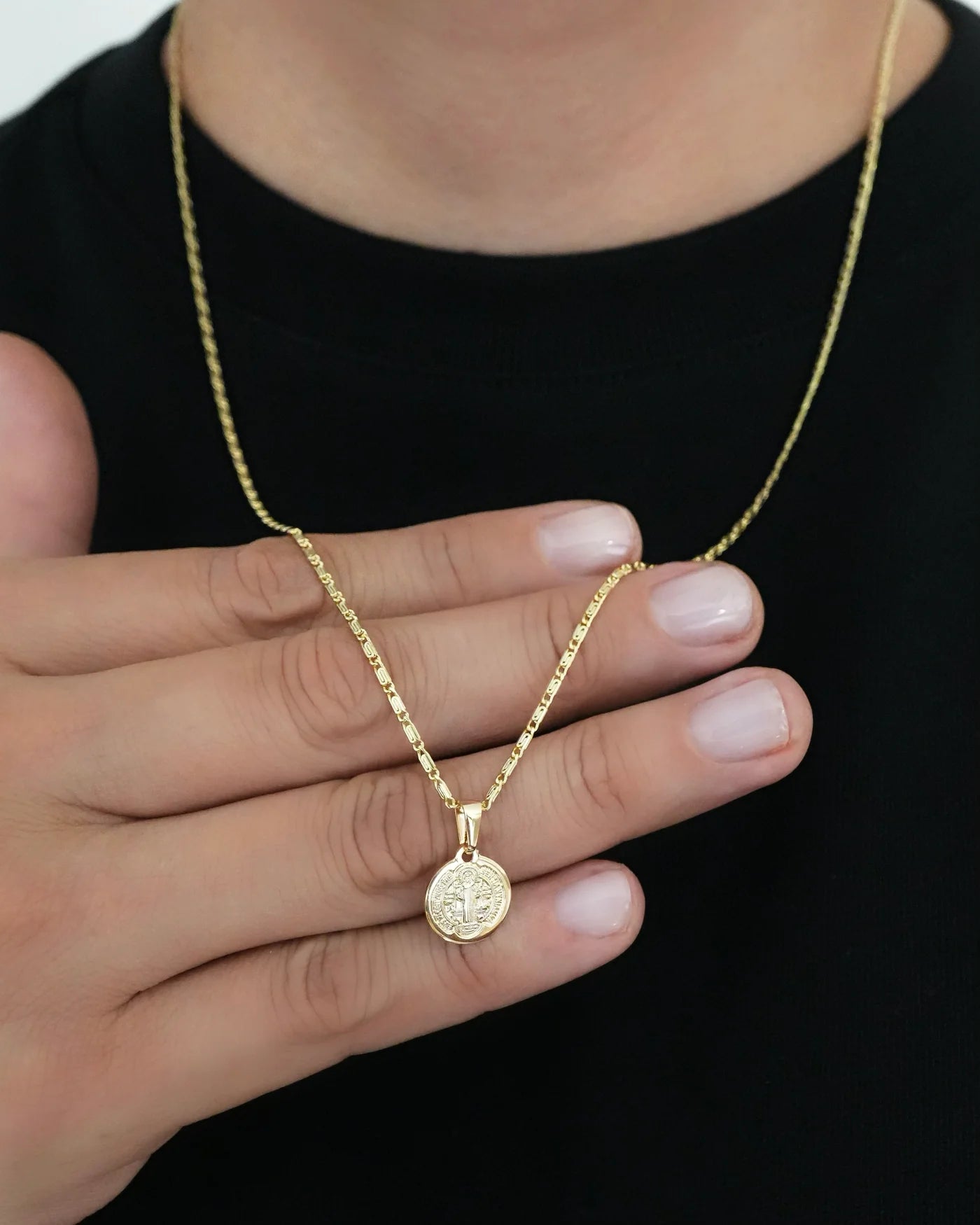 DIJE SAN BENITO 12MM ID: 4891