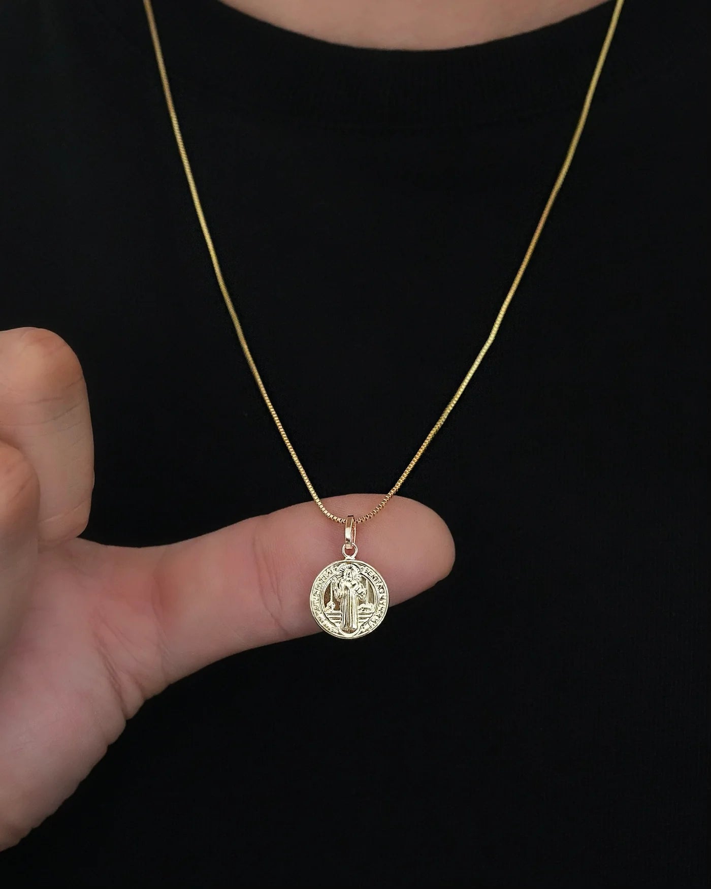 DIJE SAN BENITO 13MM ID: 4954