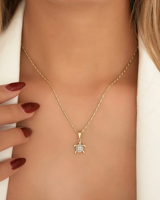 DIJE TORTUGA CRISTAL ID: 4976