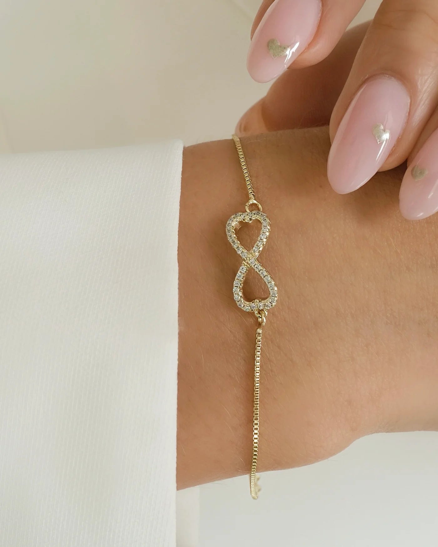 PULSERA INFINITO GOLD 17CM ID: 5159