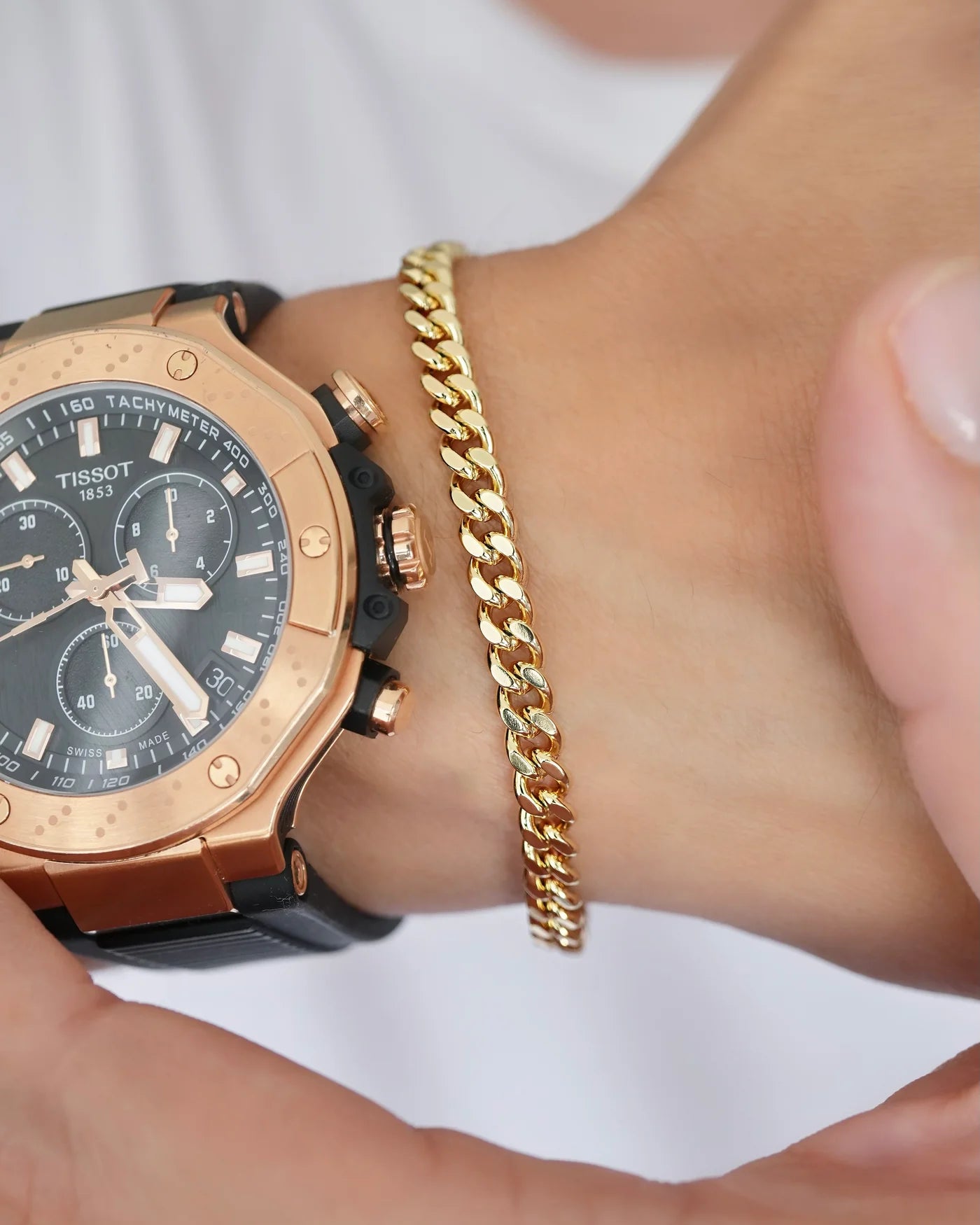 PULSERA CUBANA 5MM 18CM ID: 5270