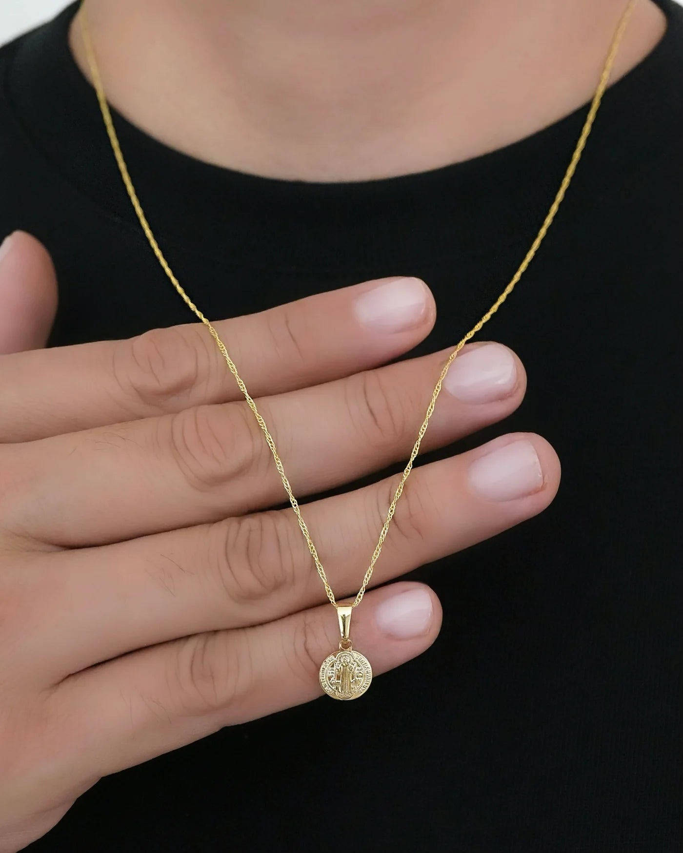 DIJE SAN BENITO SMALL 9MM ID: 5272