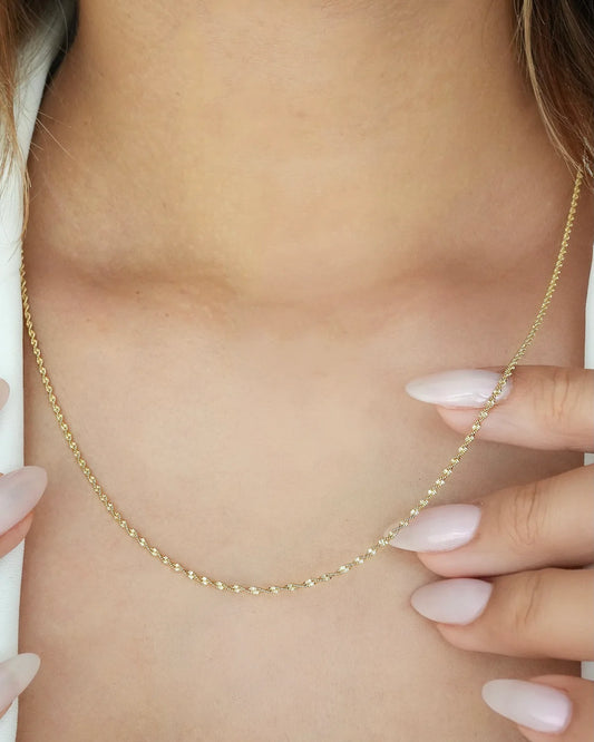 CADENA ESPIRAL 2MM 50CM ID: 5351