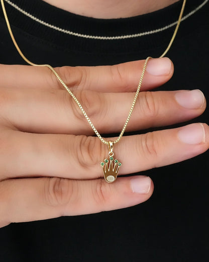 DIJE ROLEX VERDE ESMERALDA ID: 5372