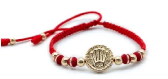 BRAZALETE DIJE ROLEX TEJIDA B5MM ID: 3626