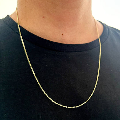 CADENA AROS 0.5MM 60CM ID: X038C.60