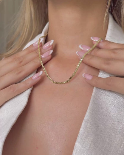 CADENA TEJIDO CHINO 3MM 50CM ID: 4324