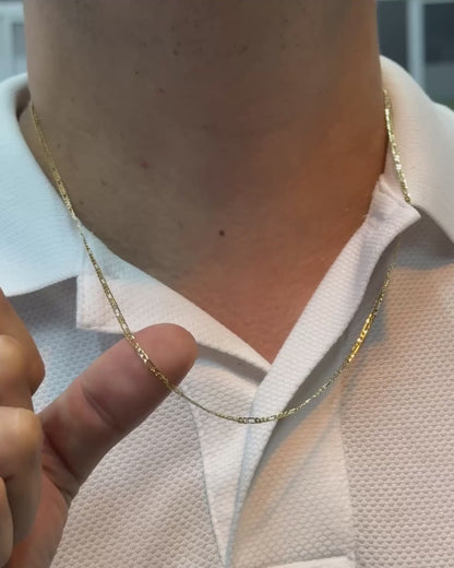 CADENA CARTIER 3x1 2MM 60CM ID: 4096